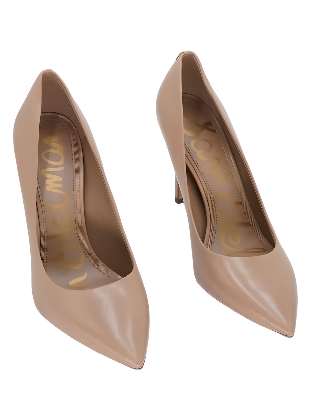 Sam Edelman Hazel French Sand Leather Pointed Toe Stiletto Pumps Size 6M